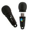 2 GB PVC Microphone USB Drive